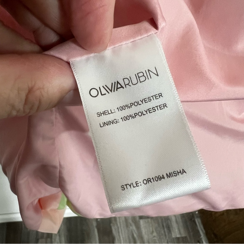 Olivia Rubin Misha Puffer in Colorblock Pastel - Picture 15 of 15